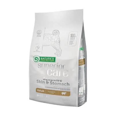 Superior Care Skin & Stomach Adult Small Lamb - суха храна за кучета - 1, 5 кг (4771317457943)