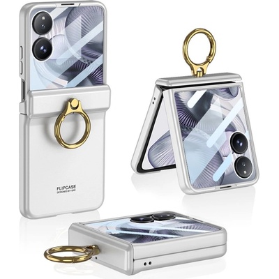 Xiaomi GKK калъф за Xiaomi Mix Flip 2 - PC+стъкло, магнитна панта, подставка, протектор, 3 цвята