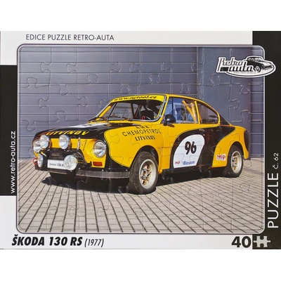 Retro-Auta č. 62 ŠKODA 130 RS 1977 40 dílků