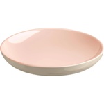 Emile henry (Франция) Керамична чиния emile henry salad plate салатена - цвят розово и екрю (eh 8920-r4)