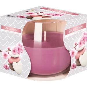 BISPOL Ароматна свещ Bispol Aura - Spa Garden, 130 g (sn71-254)