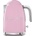 Smeg Електрически чайник 50's Style пастелнорозов (KLF03PKEU.)