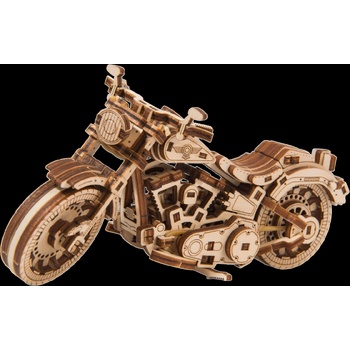 Wooden City 3D puzzle Motocykl Cruiser V-Twin 168 ks