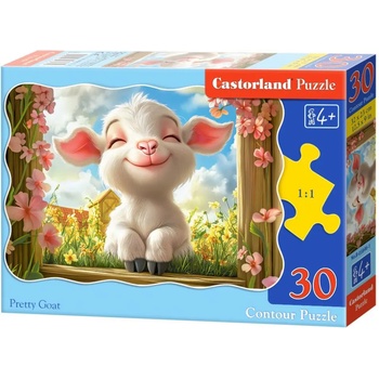 Castorland - Puzzle Pretty Goat - 1 - 39 piese