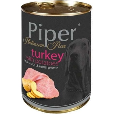 Piper Platinum Pure morka a zemiaky pre dospelých psov 400 g