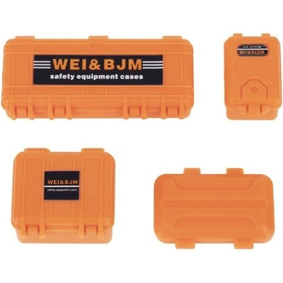 H-Speed sada přepravních boxů na nářadí 4 ks 1:24 oranžová