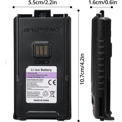 Baterie akumulátor BAOFENG UV-5RM USB-C 2500 mAh – Hledejceny.cz