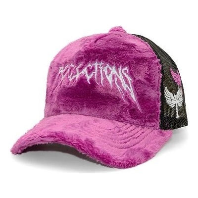 Reflection Luxury Fuzzy Trucker Grape Purple