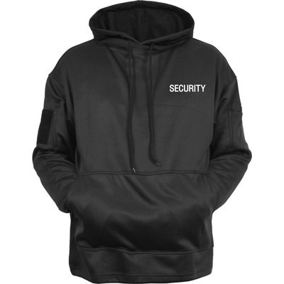 SECURITY s kapucí černá