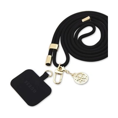 Guess Crossbody Popruh Cord 4G Charm Gold/Black