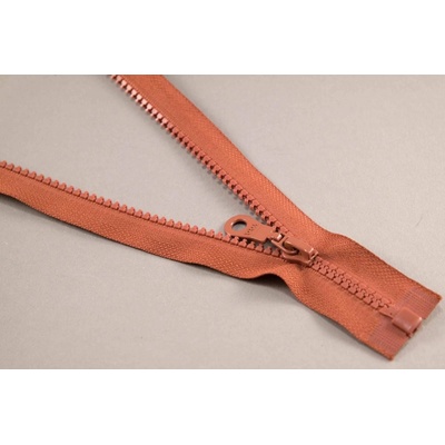 Deliteľný kostený zips - dĺžka (30 - 95 cm) - rôzne farby 30 cm Škoricová_CEZ