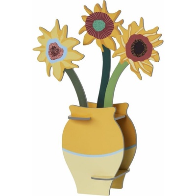 Přání + 3D Květina Van Gogh Flowers