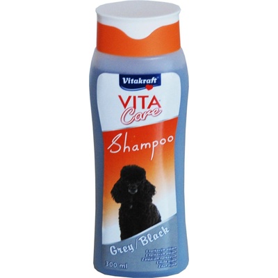 Vitakraft Vita Care šampon GREY/BLACK tmavé rasy 300 ml