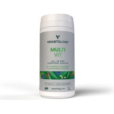 Vegetology MultiVit MultiVitamíny a minerály pre vegánov 60 tabliet