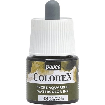 Pébéo Colorex Рисуване с мастило Olive Green 45 ml 1 бр (417038)