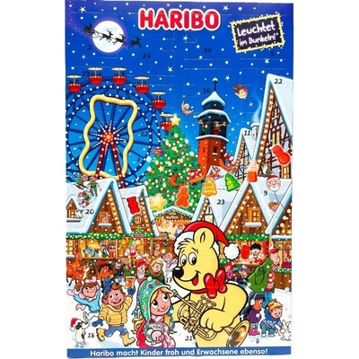 HARIBO ADVENTS CALENDAR - adventní kalendář 300g ( 2,5 x 27,5 x 43,5cm)