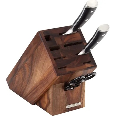 Continenta Блок за ножове, за 9 ножа, омаслено акациево дърво, Continenta (CONT4871)