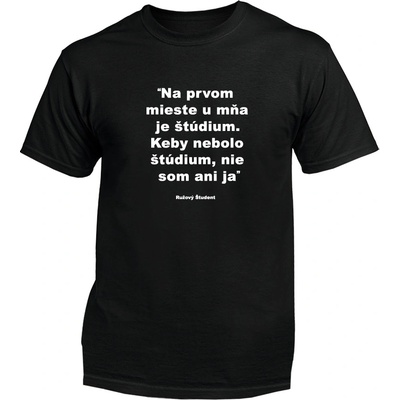 Myšlienky Politikov tričko ružový študent čierne
