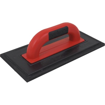 TOPTRADE hladítko ABS, guma tvrdá, PROFESSIONAL, 250 x 130 x 8 mm, profi