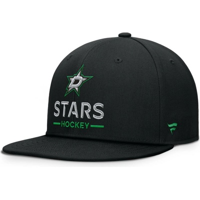 Fanatics Dallas Stars NHL Authentic Pro A/Cap Flat Brim Square Visor Structured