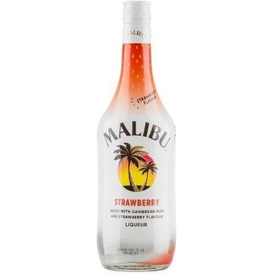 Malibu Strawberry 21% 0,7 l (holá láhev)