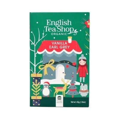 English Tea Shop Vanilka a Earl Grey pro sezonu 20 sáčků