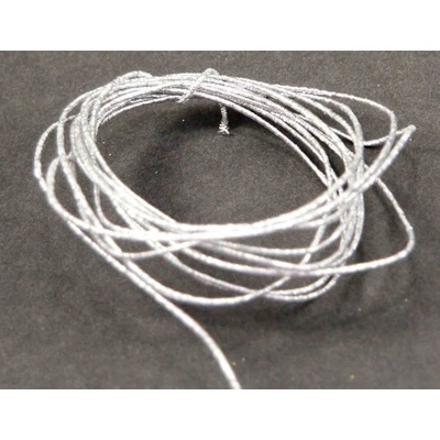 Dekoračný drôtik priemer 0,1 cm - strieborná - gympa