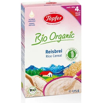 Image 1 of Topfer БЕЗМЛЕЧНА БИО КАША С ОРИЗ 4 месец 175 гр