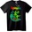 NOONEBRAND Тениска Лятно Динозавърско Сърф - 2XL, White
