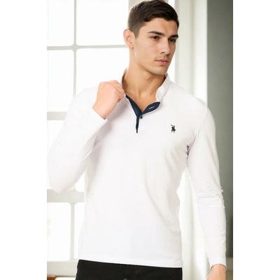 Dewberry V4009 Men's Sweatshirt-white