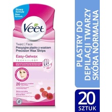 Veet Minima voskové depilační pásky na obličej 20 ks