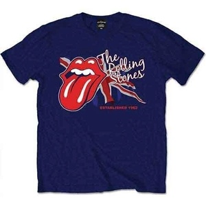 The Rolling Stones Lick the Flag Navy Blue M Риза (RSTEE20MN02)