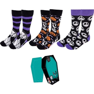 Cerda ponožky Nightmare Before Christmas Sada 3 párů