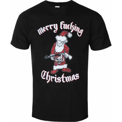 ROCK OFF мъжка тениска Motörhead - Merry Effing Christmas - ЧЕРЕН - ROCK OFF - MHEADTEE64MB