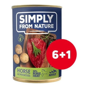 Simply From Nature Konské mäso so zemiakmi 7 x 400 g