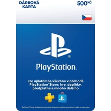 PlayStation dárková karta 500 Kč