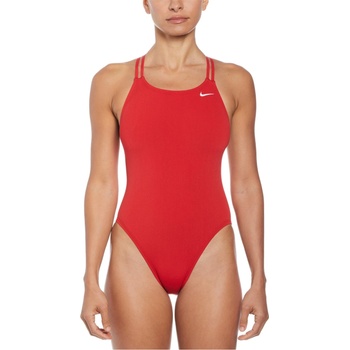 Nike Дамски бански костюм Nike Spider Back Swimsuit Womens - University Red