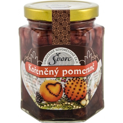 Švorc Pečený čaj Kořeněný pomeranč sklo 275 ml