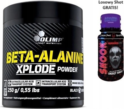 Beta-Alanine X-Plode D'Olimp - 250 G - Saveur Orange - Boîte Neuve