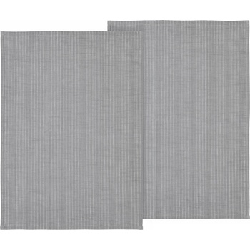 Södahl Малки кухненски кърпи Line Organic 50 x 70 см сиви 2 бр (33482)
