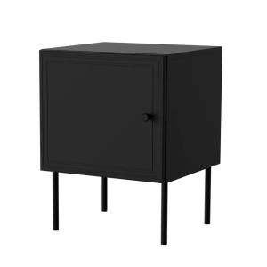 Cama meble Cama Нощно шкафче 2 бр PALAZZO BIS 45x39xH59 матово черно (PALAZZO 400031)