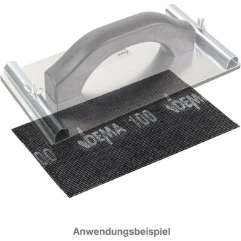 DEMA Brúsna mriežka na sadrokartón K100, 115 x 280 mm, 10 ks