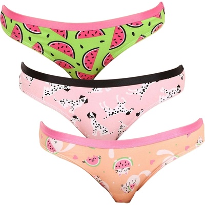 Dedoles 3PACK veselé dámske nohavičky (GMFB13174836)