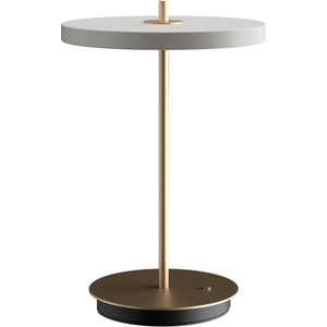UMAGE Светлосива LED затъмняваща се настолна лампа с метален абажур (височина 31 cm) Asteria Move - UMAGE (2505)