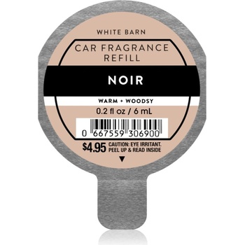 Bath & Body Works Noir aроматизатор за автомобил пълнител 6ml