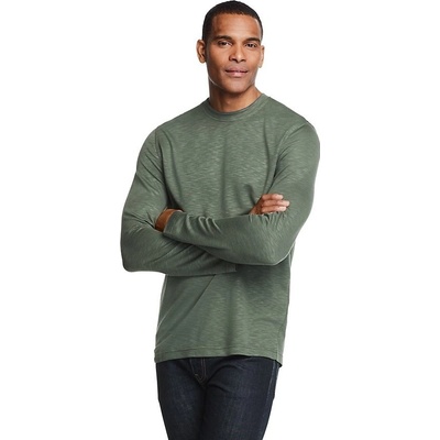 Van Heusen pánské tričko s dlouhým rukávem zelená zelené