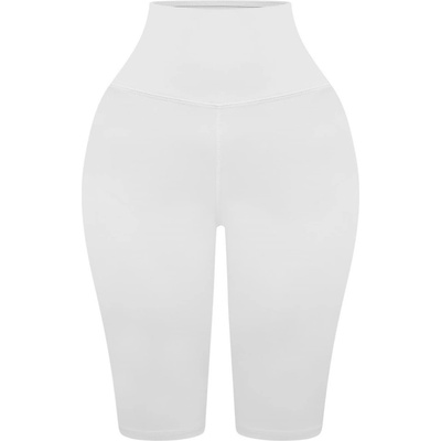 Honeyz Къси панталони Honeyz Women's High-Waisted Cycling Shorts - White