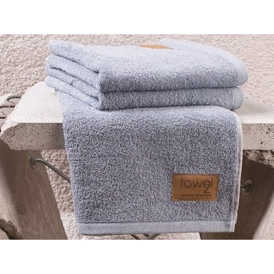 Clarysse Towel2 ECO uterák denim 50x100 cm (sada 2 ks)