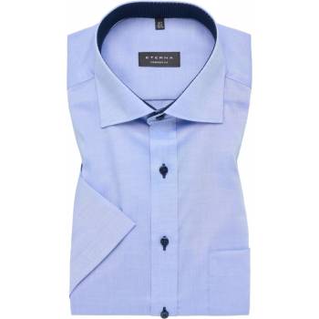 Eterna Comfort Fit košile "Pinpoint " s krátkým rukávem modrá 8100K137_12