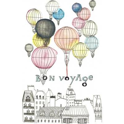 Be Nice Plakát Bon Voyage A3 – 297 x 420